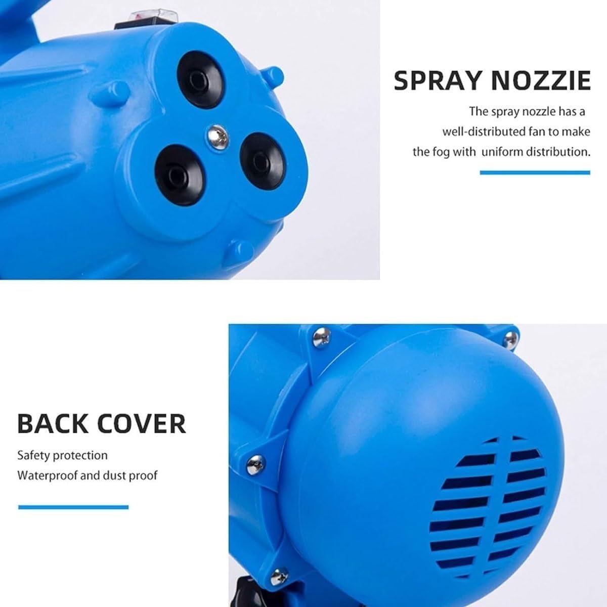 Opryskiwacz Na Zimno O Mocy 1200 W, Przenośna Maszyna Do Zamgławiania 4,5 L, Rozpylacz Drobnej Mgły O Bardzo Małej Objętości