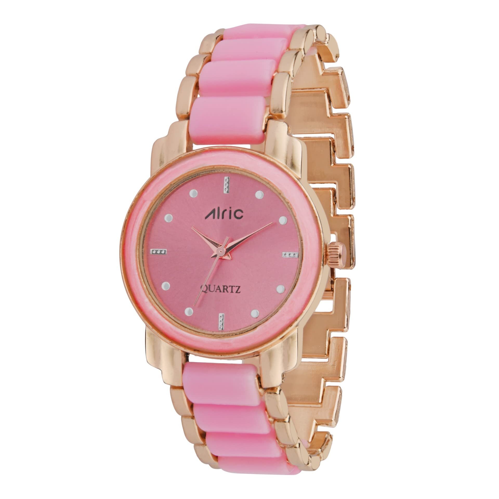 Alric Brand Watch for Women’s Royal Colored Metal Strap Watches for Women, Pink & Rose Gold Ladies Hand Watch Swanky Wrist Watches for Girls are Stylish Watch for Women and Female of All Ages (B09W9MGWSP) Amazon Price History, Amazon Price Tracker