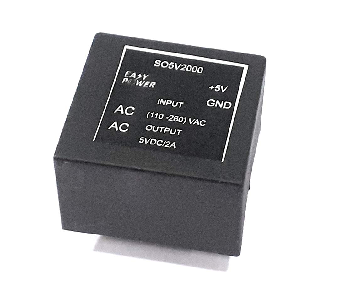 Easy Power (110-260) VAC – 5VDC /2A Regulated Power Supply Module