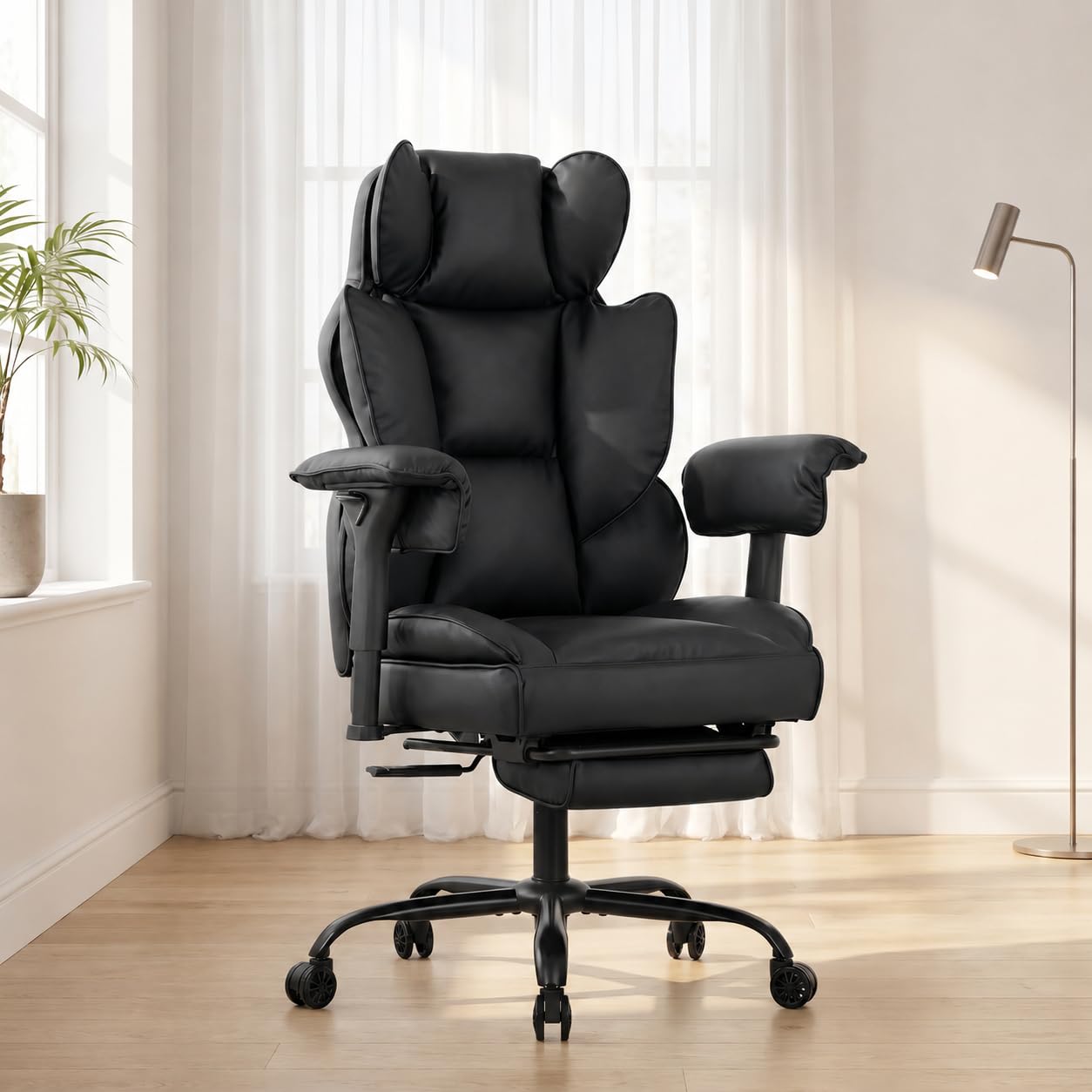 Big and Tall Gaming Office Chair 400lbs - Heavy Duty Ergonomic Computer