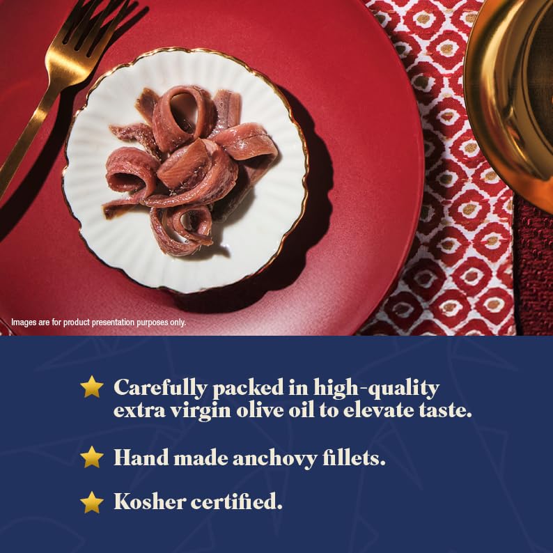 Rizzoli Anchovy Fillets in Extra Virgin Olive Oil, 3.17 OZ - Image 6