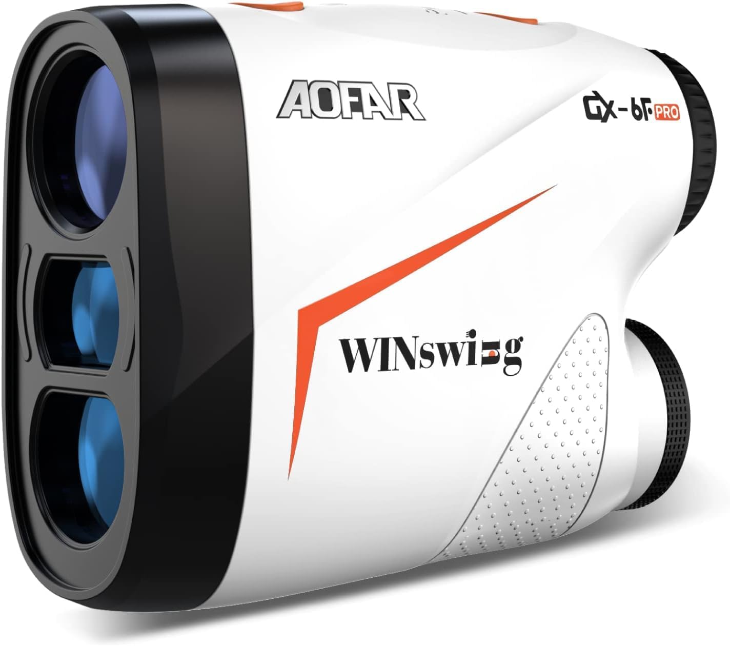 AOFAR GX-6F PRO Golf Rangefinder with Slope On/Off, 600 Yards Range finder with Continuous Scan, Flag Lock with Vibration, Range Finder Golf Devices for Golfers, 6X Magnification High-Precision