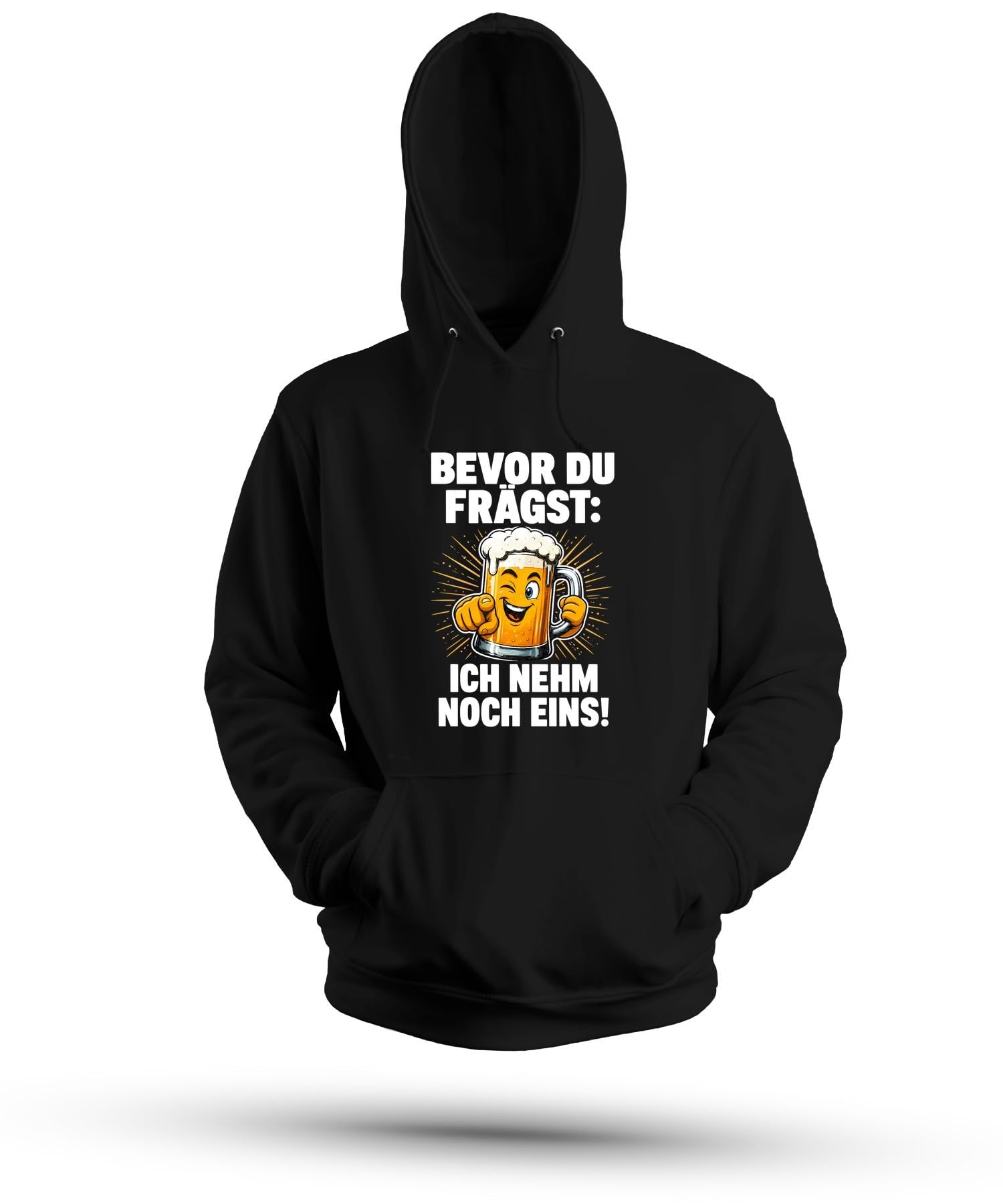 Bevor du fräst Ich nehm Statement Hoodie