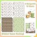 Pineraap Bubble Tea Wrapping Paper 12 Sheets Boba Themed Designs Gift Wrap for Bubble Tea Lovers, Tea Shops, Birthday, Party, 20