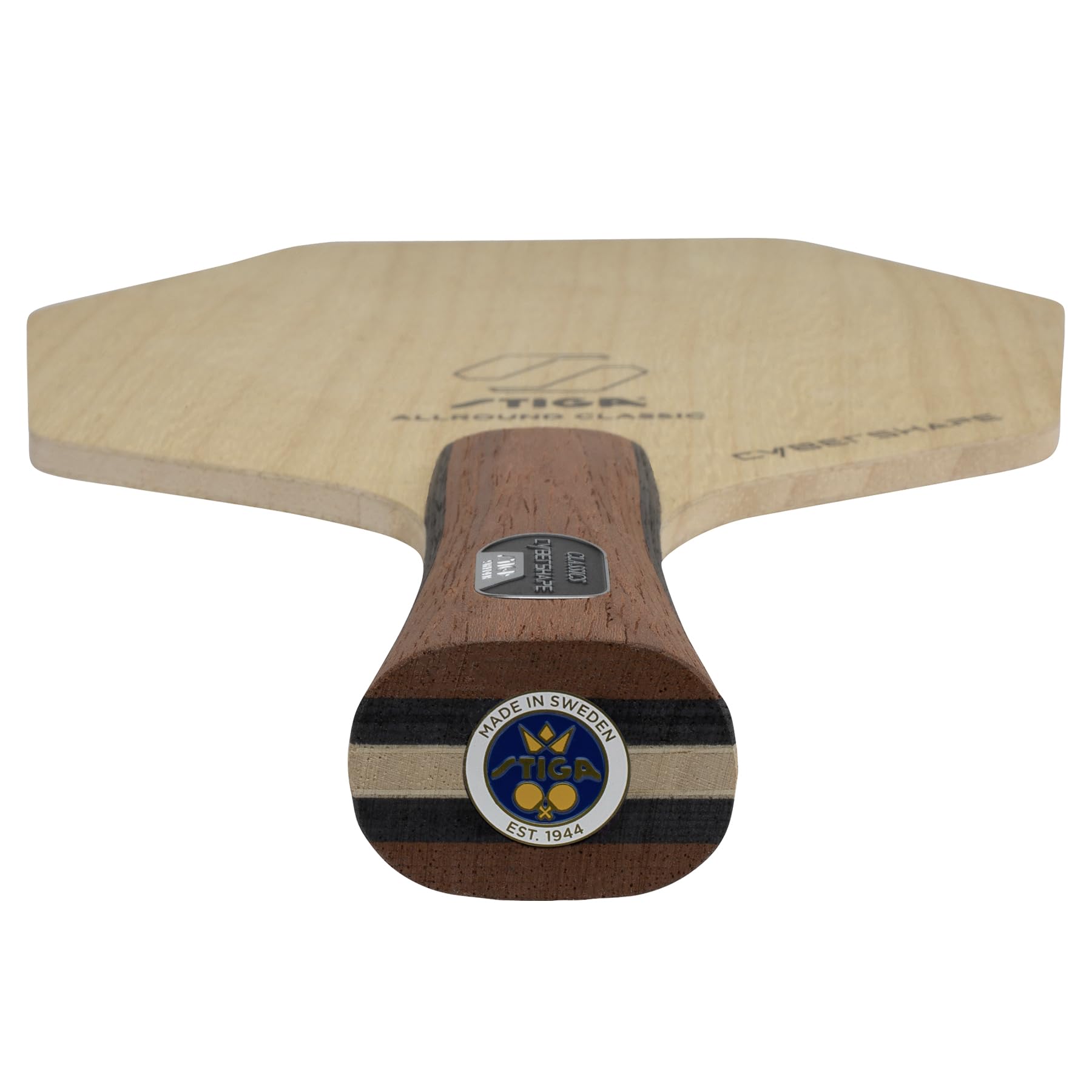 Lama Da Ping Pong STIGA Cybershape - Legno 5 Strati, Per Principianti Ed Esperti, Design Unico - Foto 6