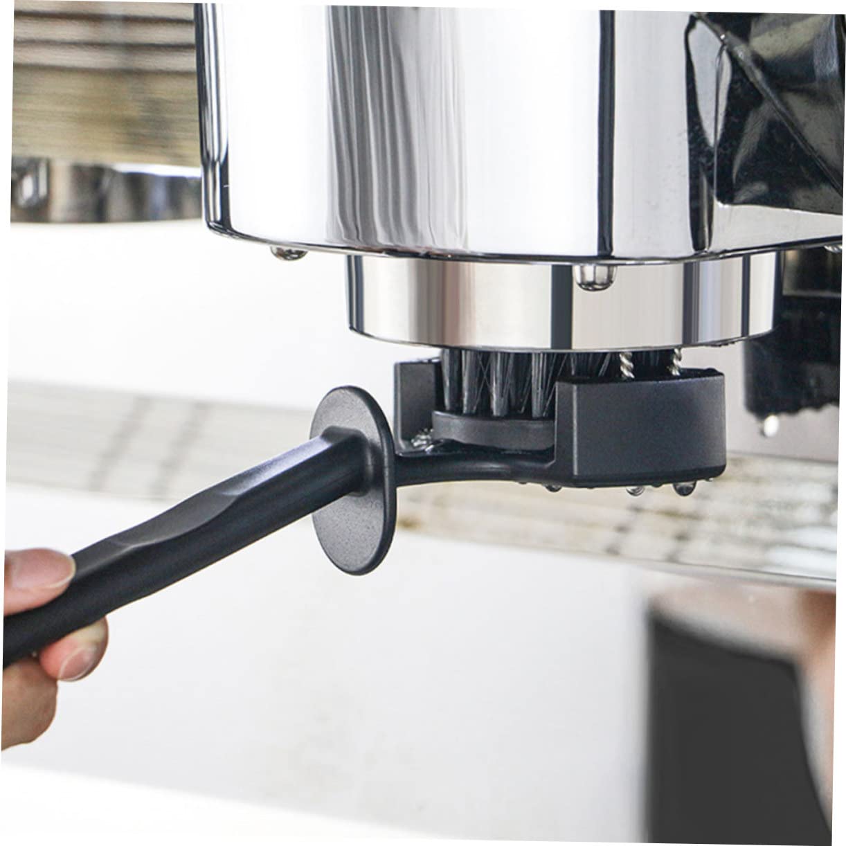 Alipis 3 Piezas Cepillo De Limpieza Para Cafeteras Limpiador De Maquinas De Cafe Limpiador De Maquinas De Espresso Cepillo De Café Espresso Con Cerdas Desmontables Café Exprés Abs Black