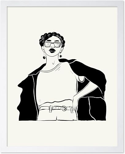 Miniatura 17 de Poster Master Póster de Groovy Woman – Impresión retro de moda – Arte de línea – Arte minimalista – Arte moderno – Arte abstracto – Arte en blanco y