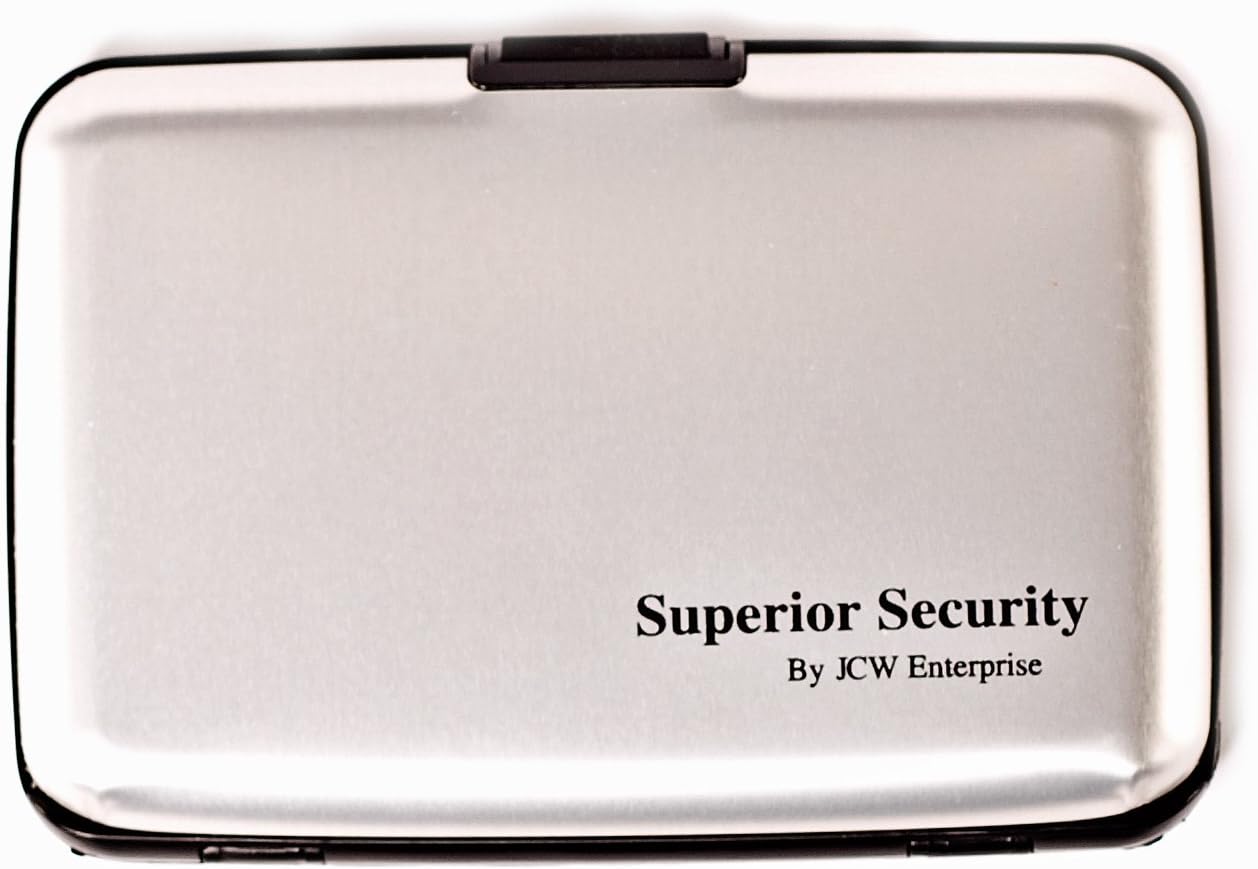 CHECK OUT THE PROMOTION ON The Original "Superior Security" RFID Blocking aluminum wallet protection for all your bank, credit, ID, ATM cards