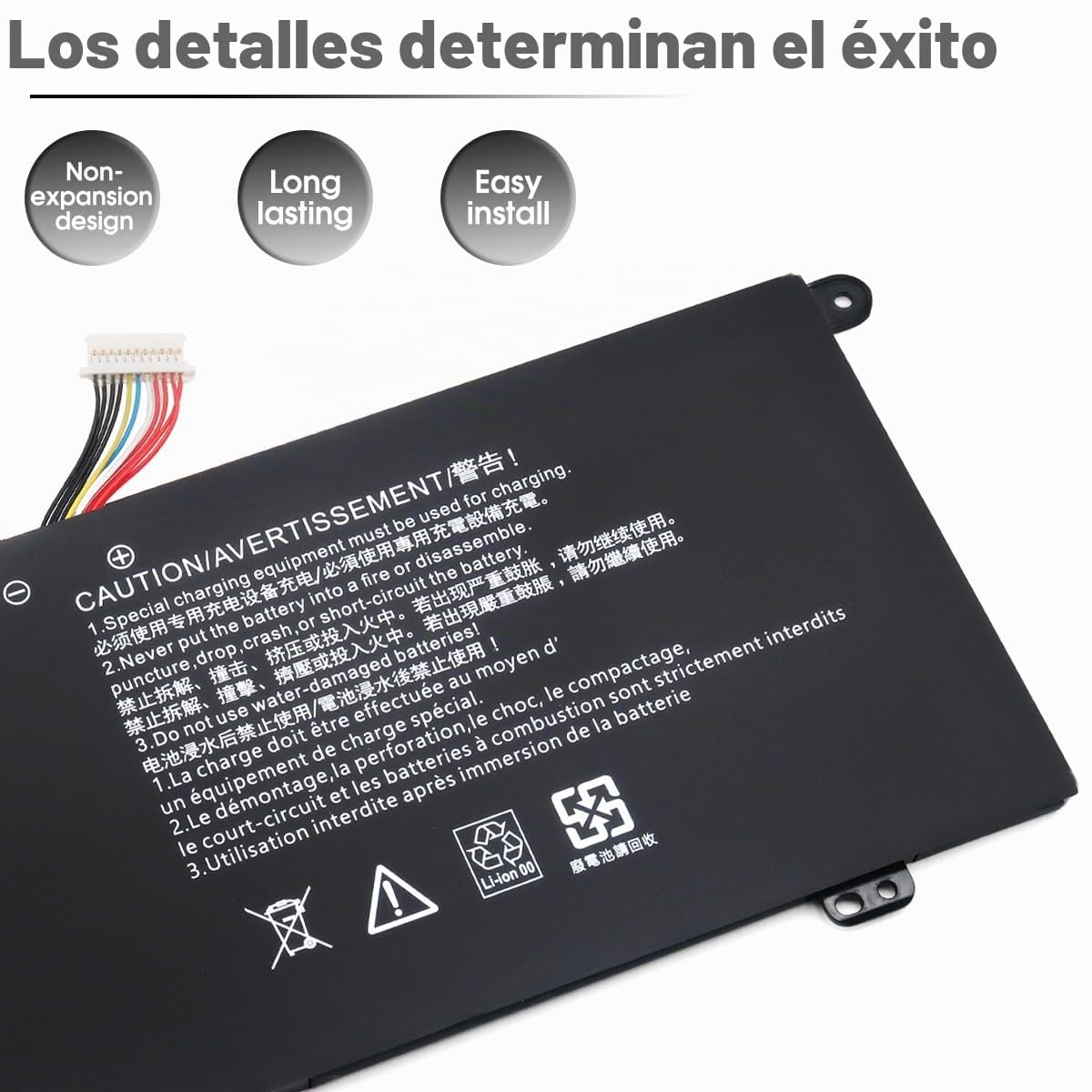4588105-2S 4588106-2S Batería para Dynabook Satellite Pro C50-G C50-J C50-E C50-H C40-G C40-H C40-J CS40L CS50L, para MEDION Akoya E15403 40071698 40072215 4588106 7.6V 6000mAh