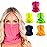 S A Company 5-Pack UV Face Shield | UV 30+ Multipurpose Neck Gaiter Balaclava for Adults