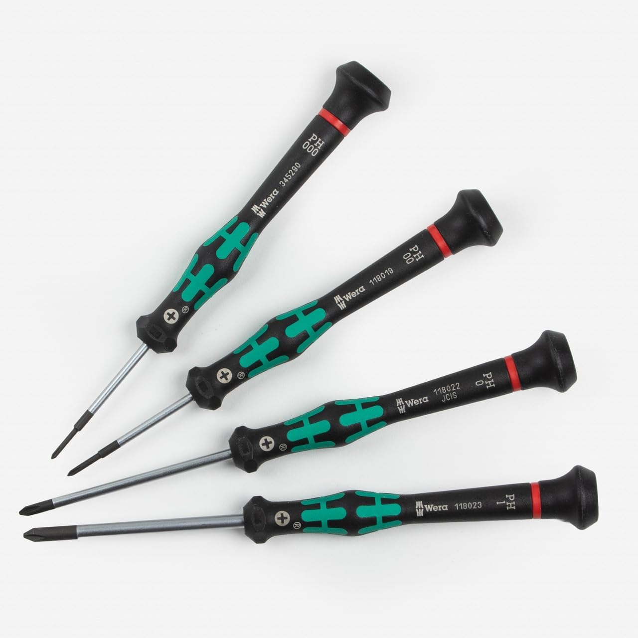 Wera 2050 PH/4 Kraftform Micro Phillips Precision Screwdriver Set
