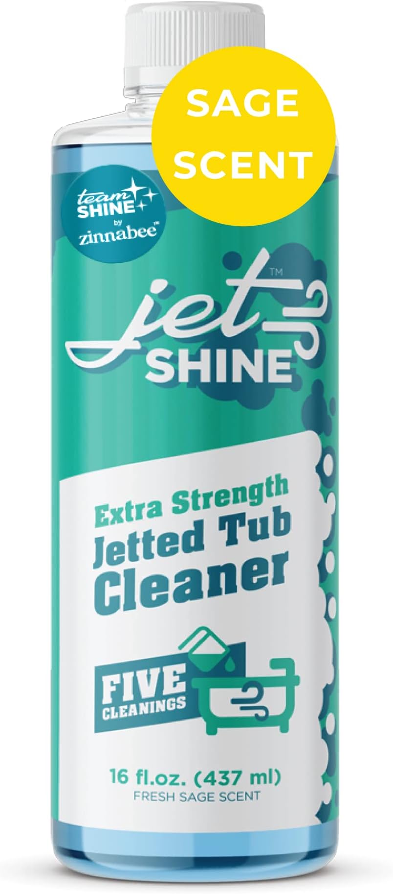 Oh Yuk Jetted Tub Cleaner for Jacuzzis, Bathtubs, and