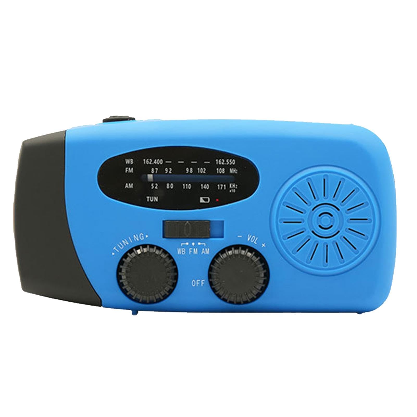 Radio Solar, manivela de Radio meteorológica,Radio portátil - Radio meteorológica, Radio Solar portátil, Linterna LED para Correr, Caminar, casa, Supervivencia, Camping