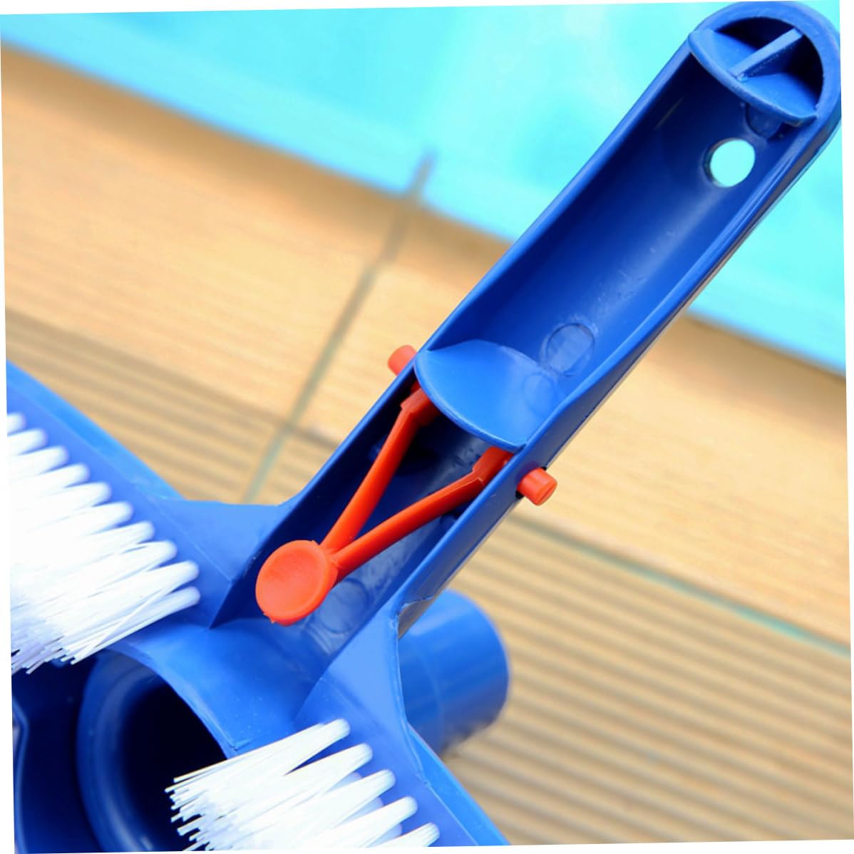 20-Zoll-Pool-Bürstenkopf, Schwimmbad-Reinigungswerkzeug, Kunststoff-Saugkopf für Böden, Wände, Fliesen