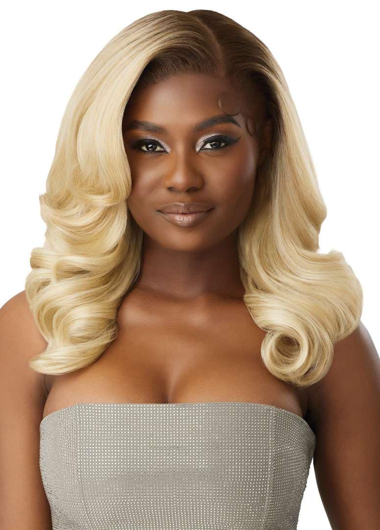 Outre Lace Front Wig - Melted Hairline - Swirlista - Swirl 108 (OFF BLACK 1B)