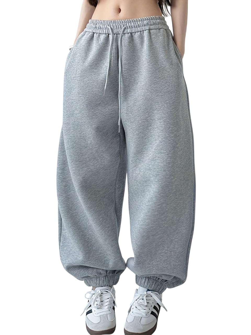 Women Jogger Sweatpants || Unisex Designs || Stretchable and Sturdy Fabric || Breathable Cotton with Elastane-image-40