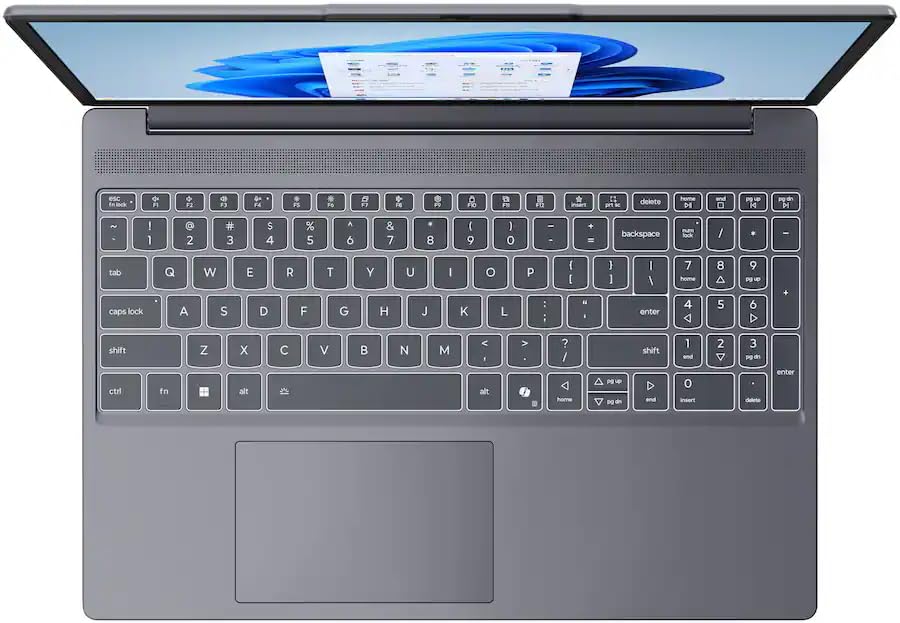 Image of Lenovo 2026 Laptop | IdeaPad Slim 3 | 15.3 inch 1920x1200 Touch IPS | AMD-8 Core Ryzen 7 8840HS | 24GB DDR5 | 2TB SSD | Windows 10 Pro | Wi-Fi 6 - BT 5.2 - Backlit KB - 1080p + IR Camera - Luna Grey