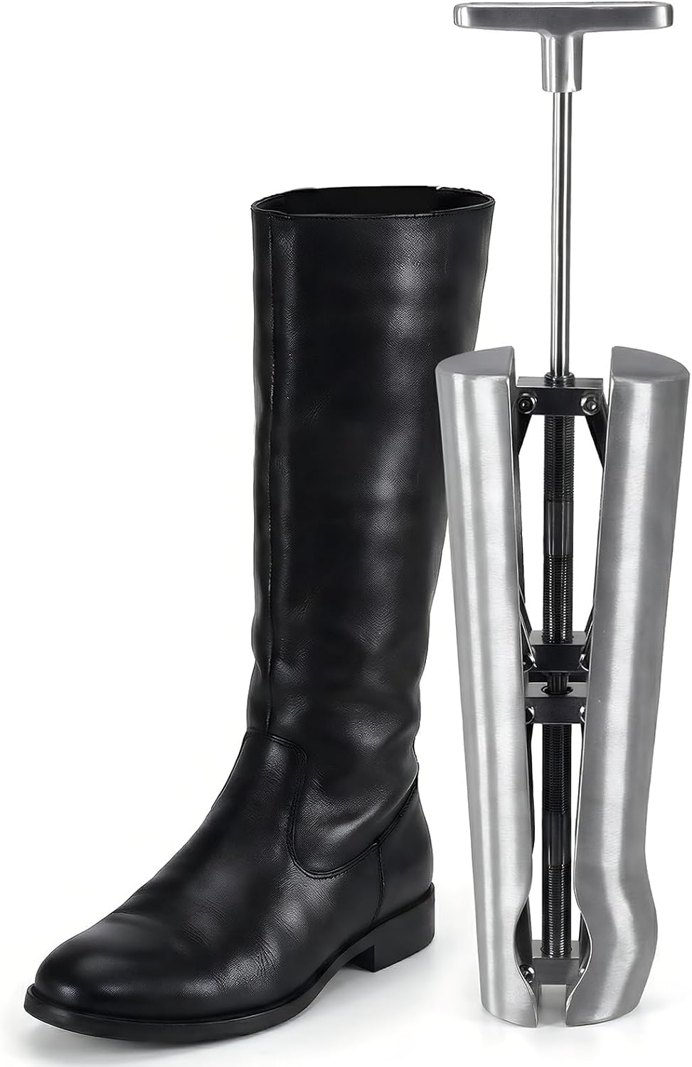 Professional Aluminum Boot Stretcher for Women and Men Aluminium Shoe Sretchers Relieves Tightness for Cowboy Tall Leather Western Work Hiking Boots