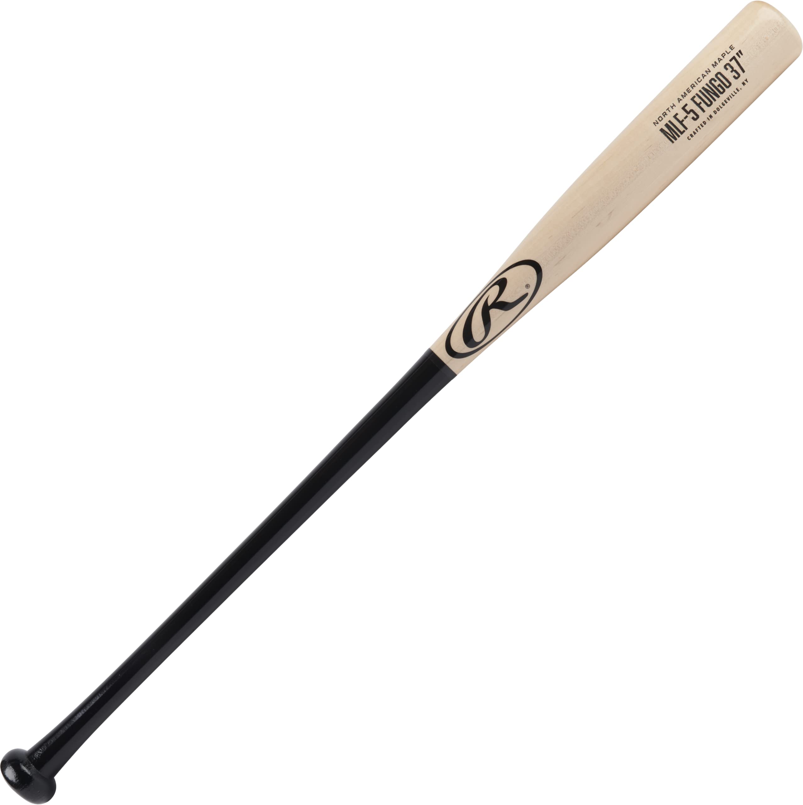 Rawlings Maple Training - Mazza da baseball-softball, 94 cm, colore: nero/naturale