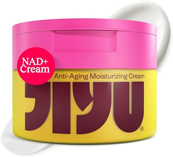 JIYU NAD+ Hydrating Face Moisturizer – Korean Anti-Aging Cream for Radiant, Firm & Smooth Skin – Deeply Hydrating & Brightening Daily Moisturizer Cream for Face and Body, All Skin Types – 50 ml