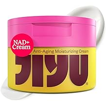 JiYu NAD+ Hydrating Face Moisturizer &ndash; Korean Anti-Aging Cream for Radiant, Firm &amp; Smooth Skin &ndash; Deeply Hydrating &amp; Brightening Daily Moisturizer Cream for Face and Body, All Skin Types &ndash; 50 ml