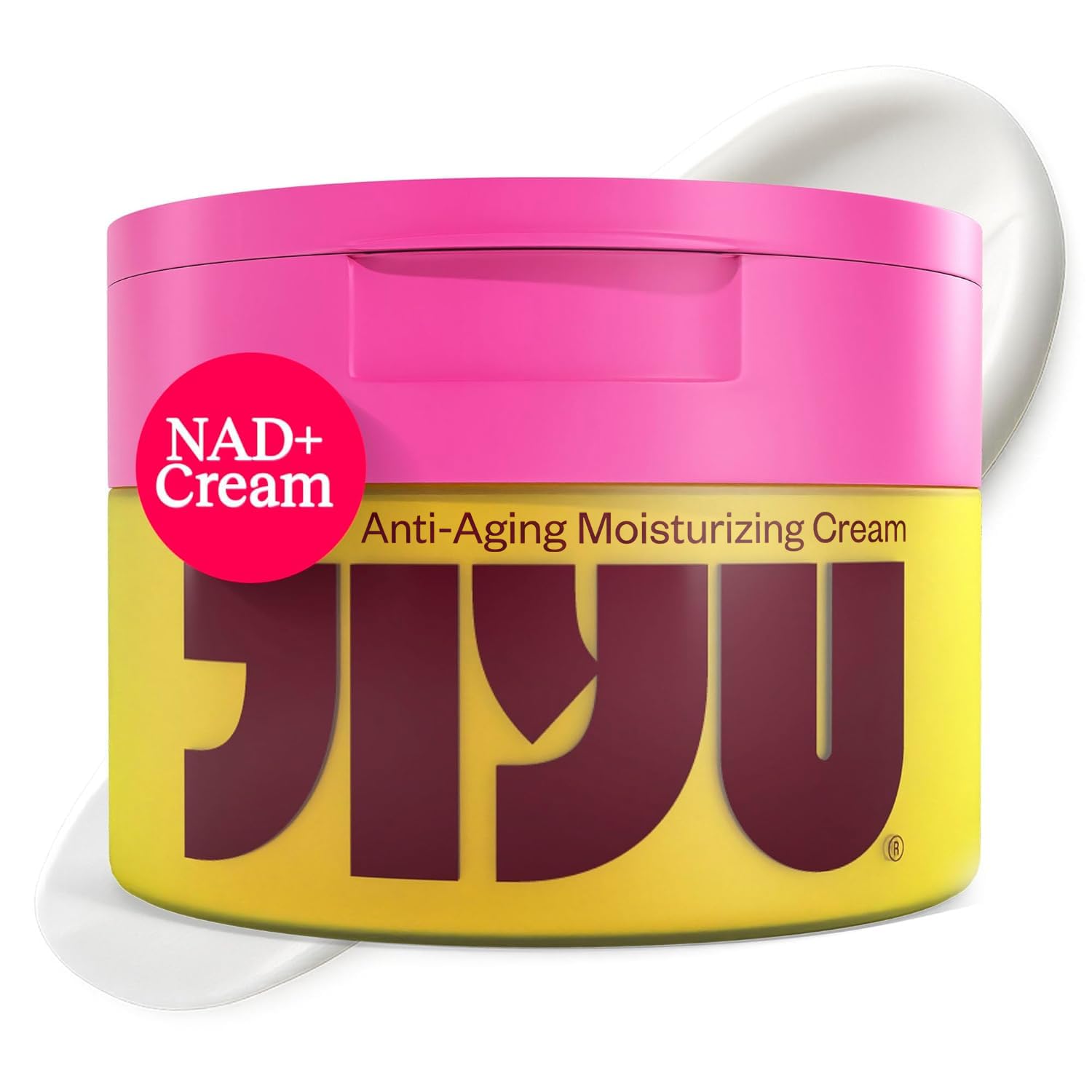 JiYu NAD+ Hydrating Face Moisturizer 鈥?Korean Anti-Aging Cream for Radiant. Firm & Smooth Skin 鈥?Deeply Hydrating & Brightening Daily Moisturizer Cream for Face and Body. All Skin Types 鈥?50 ml