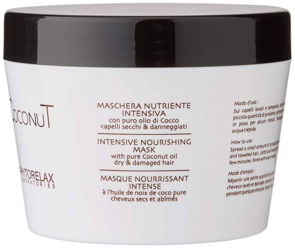 Phytorelax Intensive Nourishing Mask with Pure Coconut Oil, 8.4 Oz.