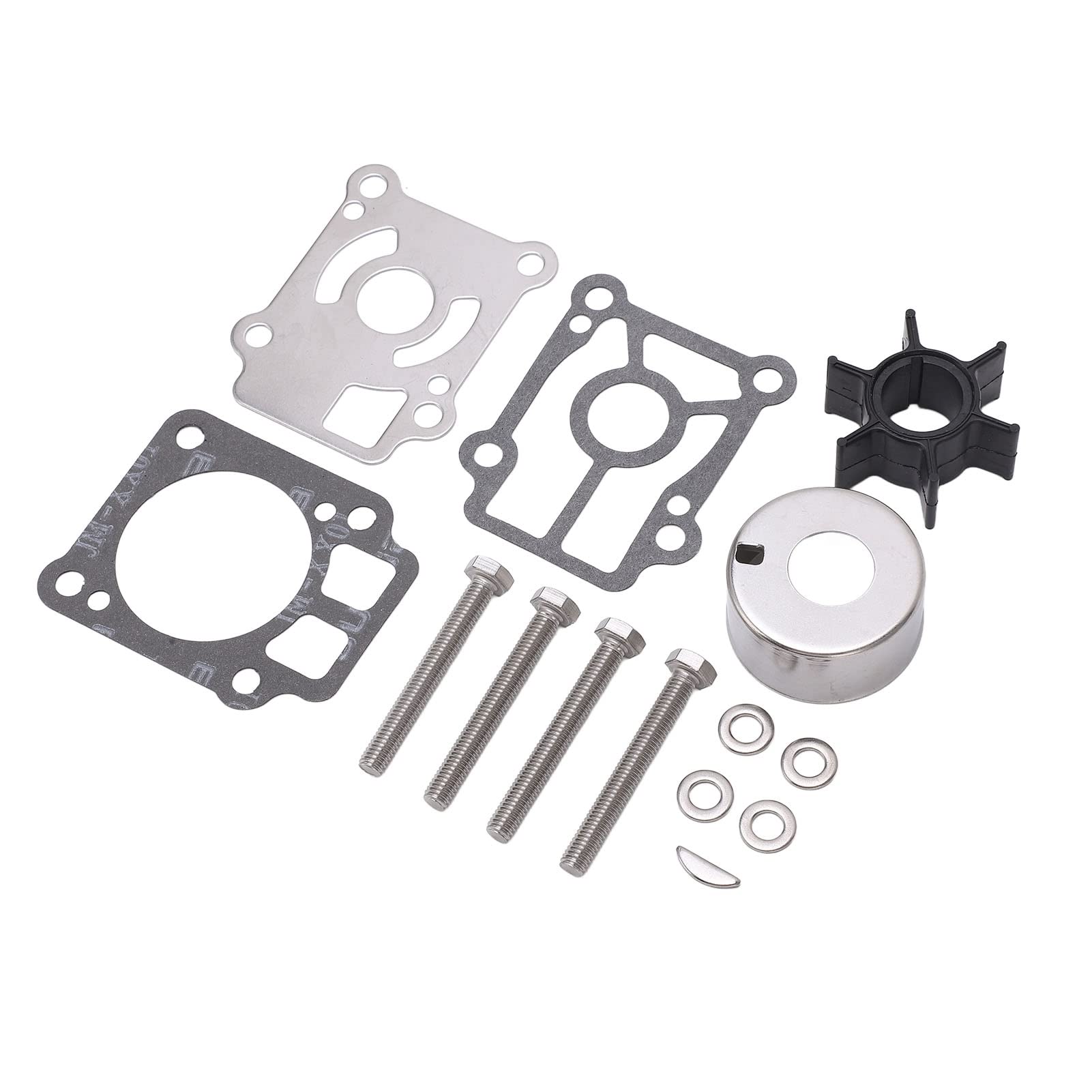 Aramox Kit de Reparación de Bomba de Agua, Kit de Reparación de Impulsor de Bomba de Agua 361 87322 0 Reemplazo para Tohatsu M40C M25C3 M30A3 M30A4 2 Tiempos Fuera de Borda