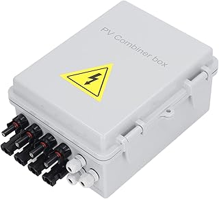 Photovoltaic Combiner Box Arrester Pv Combiner Box 15A Connector 4 Strings Circuit Breaker Off Grid Pv 63A Magnetic Switches