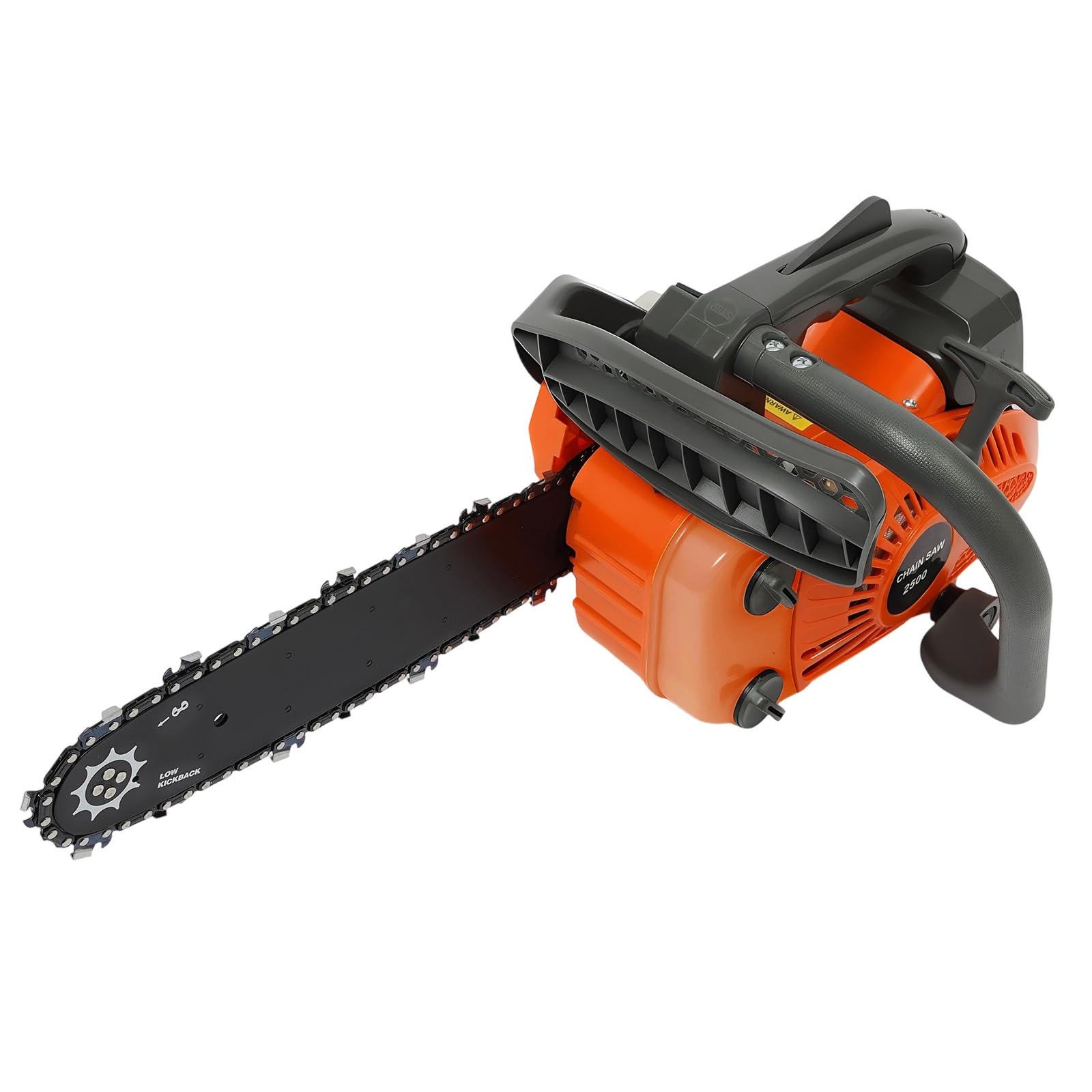 Motosierra gasolina 900 W, herramienta ligera portátil, motor de 2 tiempos 1.22 CV, barra guía 30 cm, arranque rápido, para jardín poda bosque, compacta 5 kg, funda protectora