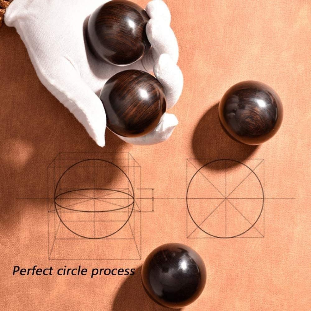 VeroCh Bolas Chinas relajación Cubo antiestres Power Ball Bolas Chinas Pelota de Ejercicio de Mano de Pelota de Fitness de Masaje Deportivo