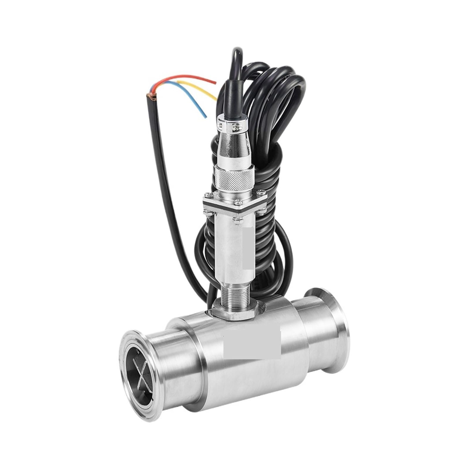 TBZOQAID Digital Flow Meter with Stainless Steel 4-20mA(DN4)