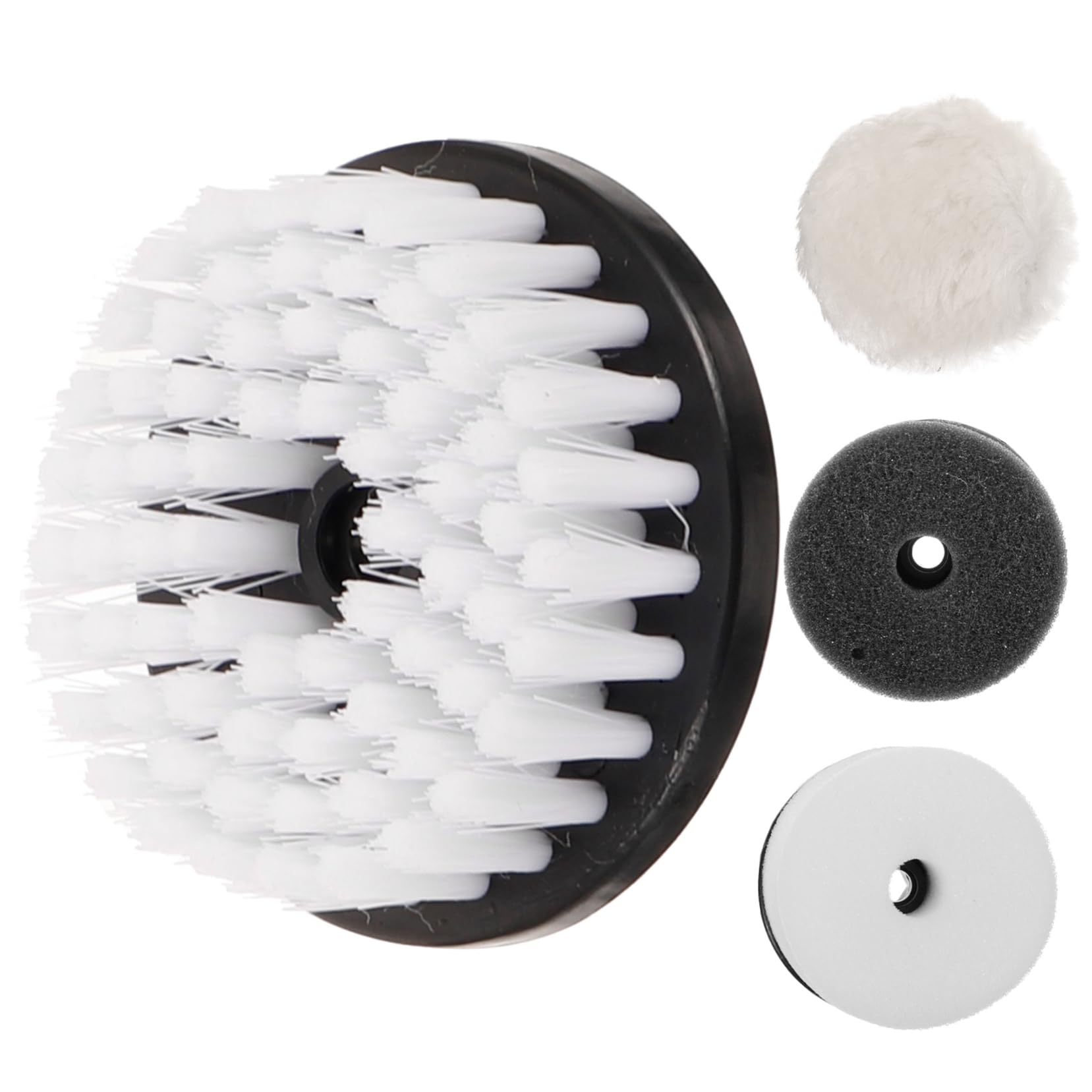 2 Series Cepillos para Limpiar Y Pulir Zapatos Incluye Cepillo De Pulido Y Esponjas Herramientas De Cuidado para Calzado Accesorios Y Multifuncionales para Limpieza De 4 Piezas*2