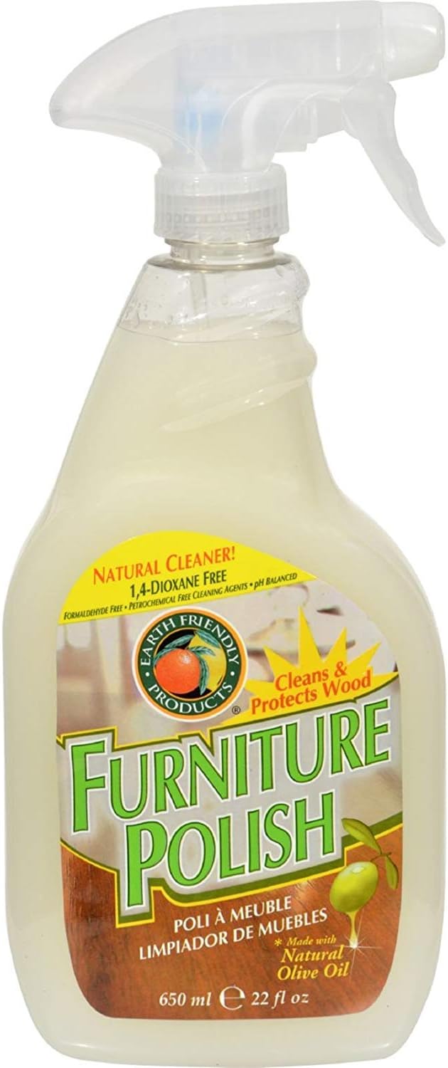 Earth Friendly Furniture Polish Spray 22 fl oz pack of 2 by Earth Friendly
