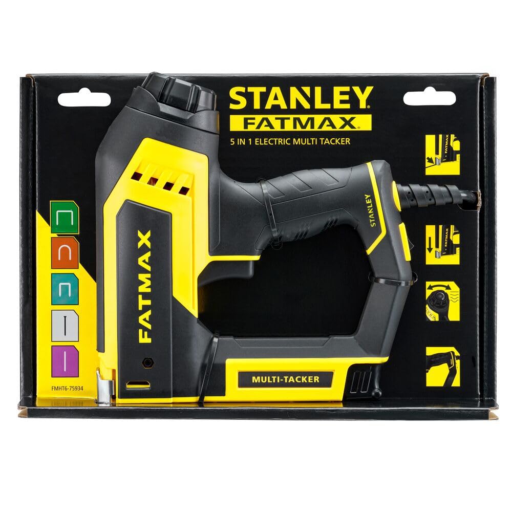STANLEY FMHT6-75934 Graffatrice Elettrica, 5-in-1