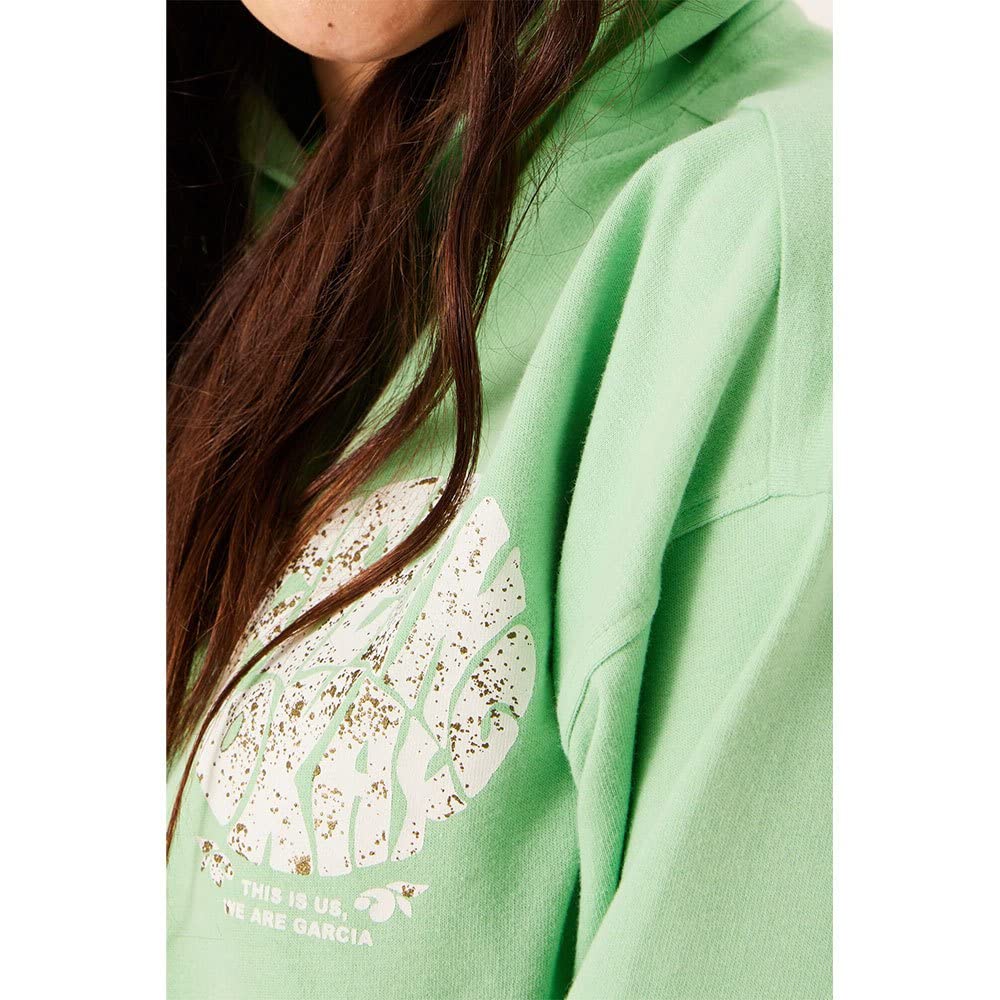 Garcia Kids Dziewczęca bluza, zielona (Bleach Green), 140/146, zielony, 140 cm