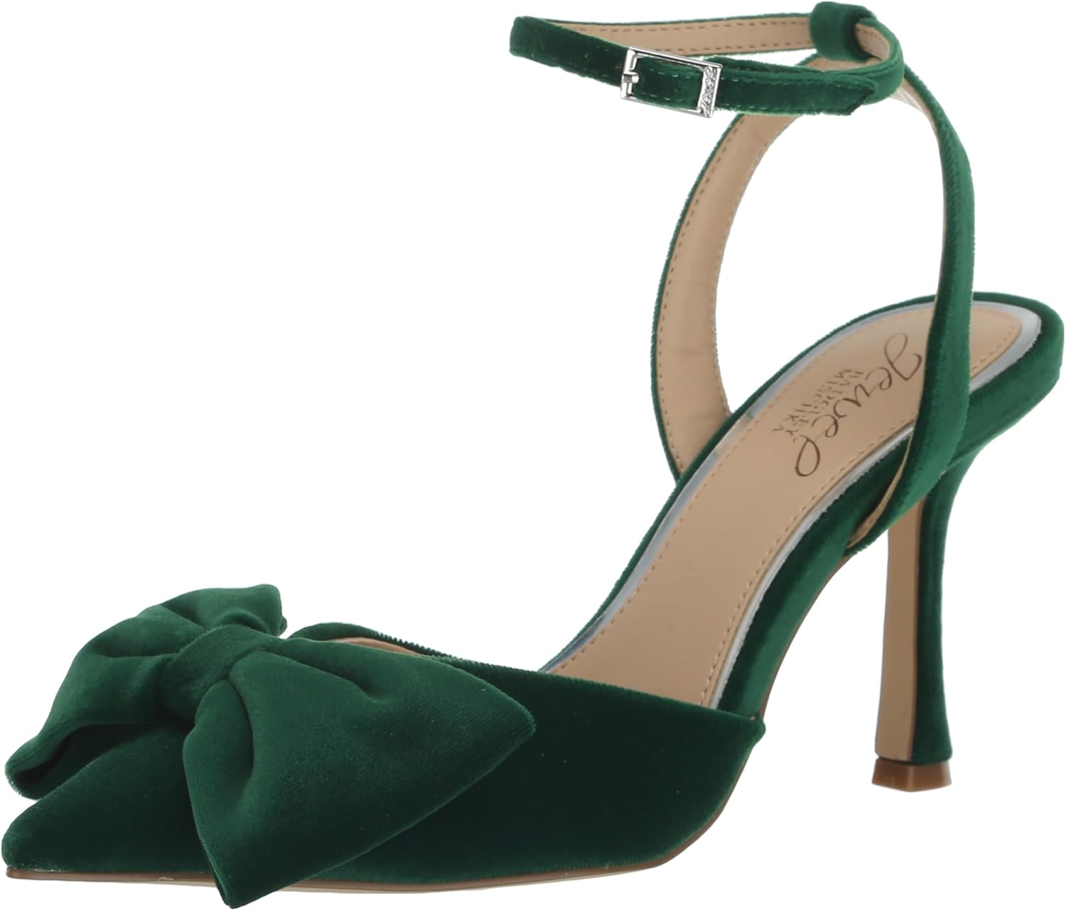 Jewel Badgley Mischka Women's Yanna Pump, Green, 7