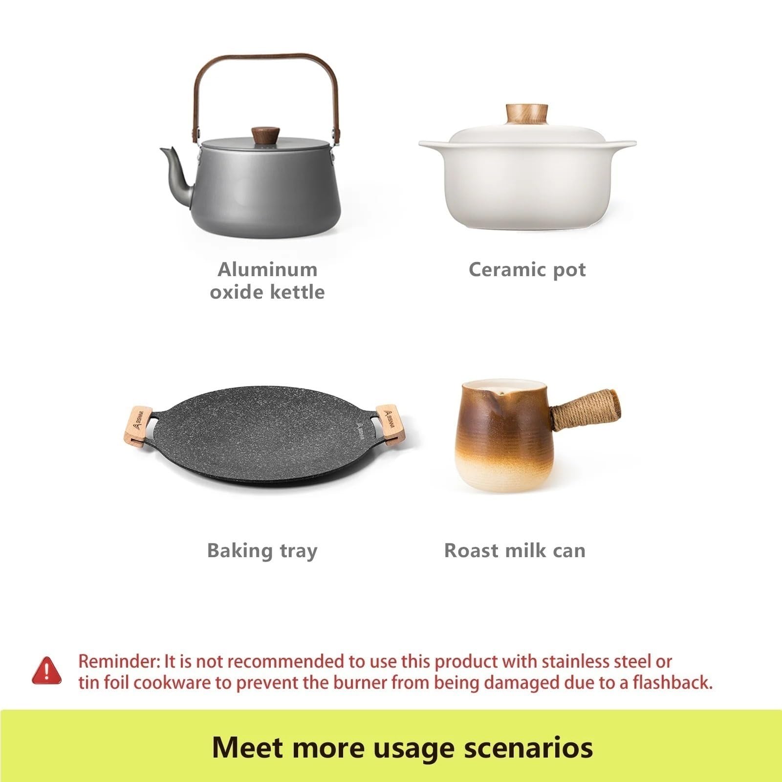 Estufa de gas infrarroja de 3600 W, quemador dividido portátil para picnic al aire libre, senderismo, cocina (color 6)