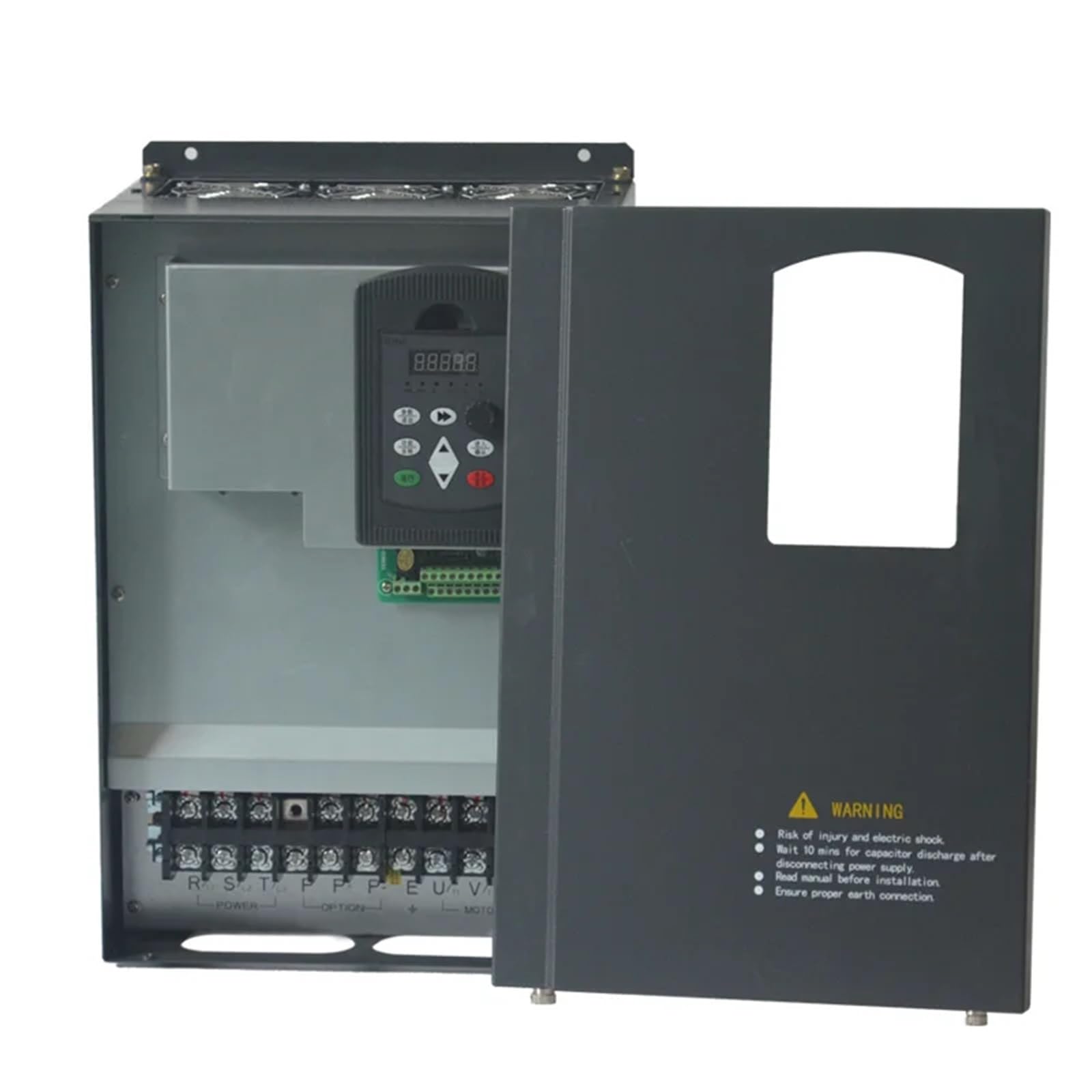 1 x falownik częstotliwości VFD 30 kW 40 KM 220 V jednofazowy do sterowania prędkością silnika PWM.(220V 18.5kW 25KM)