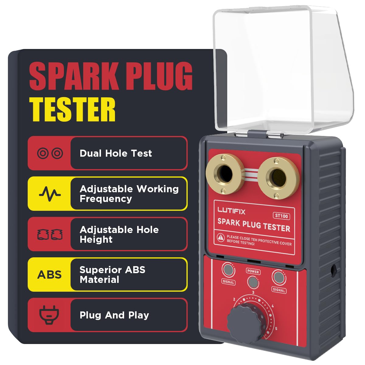 Small Engine Tools In-Line Spark Plug Tester - 6-12V Ignition Diagnostic Tool Spark Plug Tester And Coil Tester - Foto 14