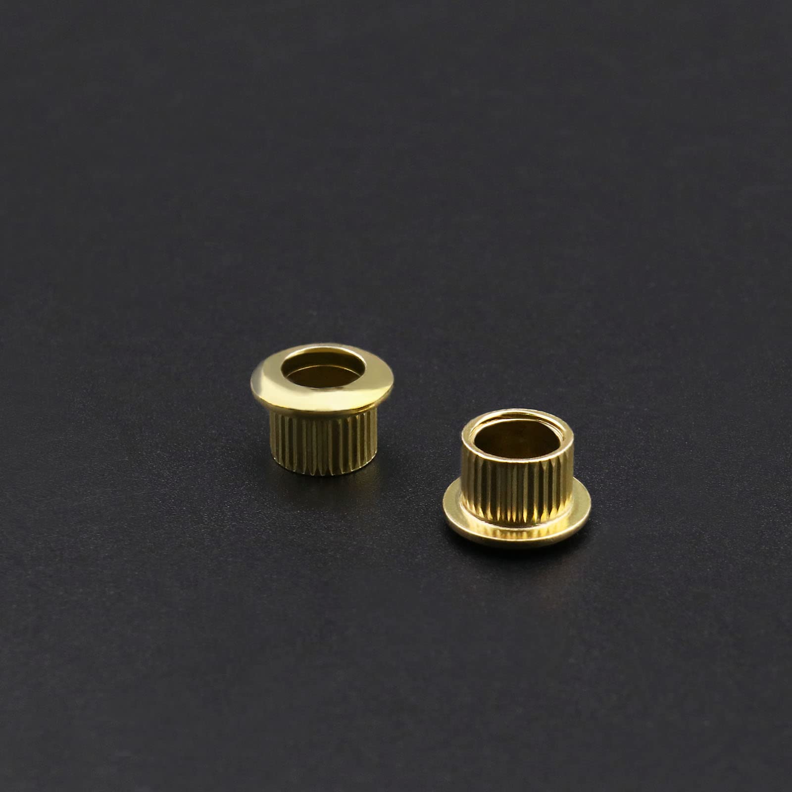 Embout Conique Gravé Pour Cordon 6,3mm En Métal Doré Brillant