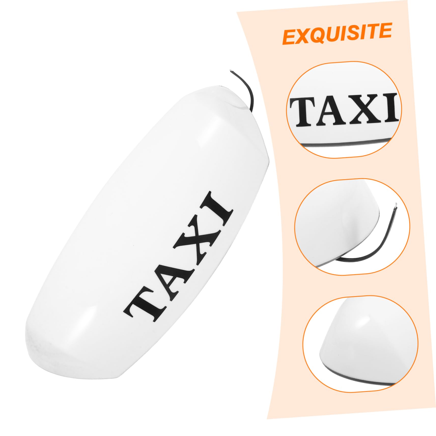 Taxi Lampka Magnetyczna Oświetlenie Taxi z Wysoką Jasnością Trwała i Odporna Wstrząsy Doskonała Widoczność Nocnych Trasach Uniwersalne Oświetlenie Do Pojazdów