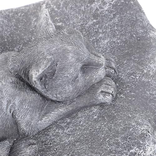 Pierre tombale pour animaux décoration de jardin lieu de mémoire chat chien