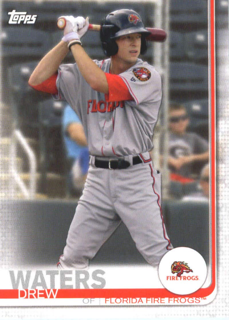 2019 Topps Pro Debut #44 Drew Waters Florida Fire Frogs Baseball Card