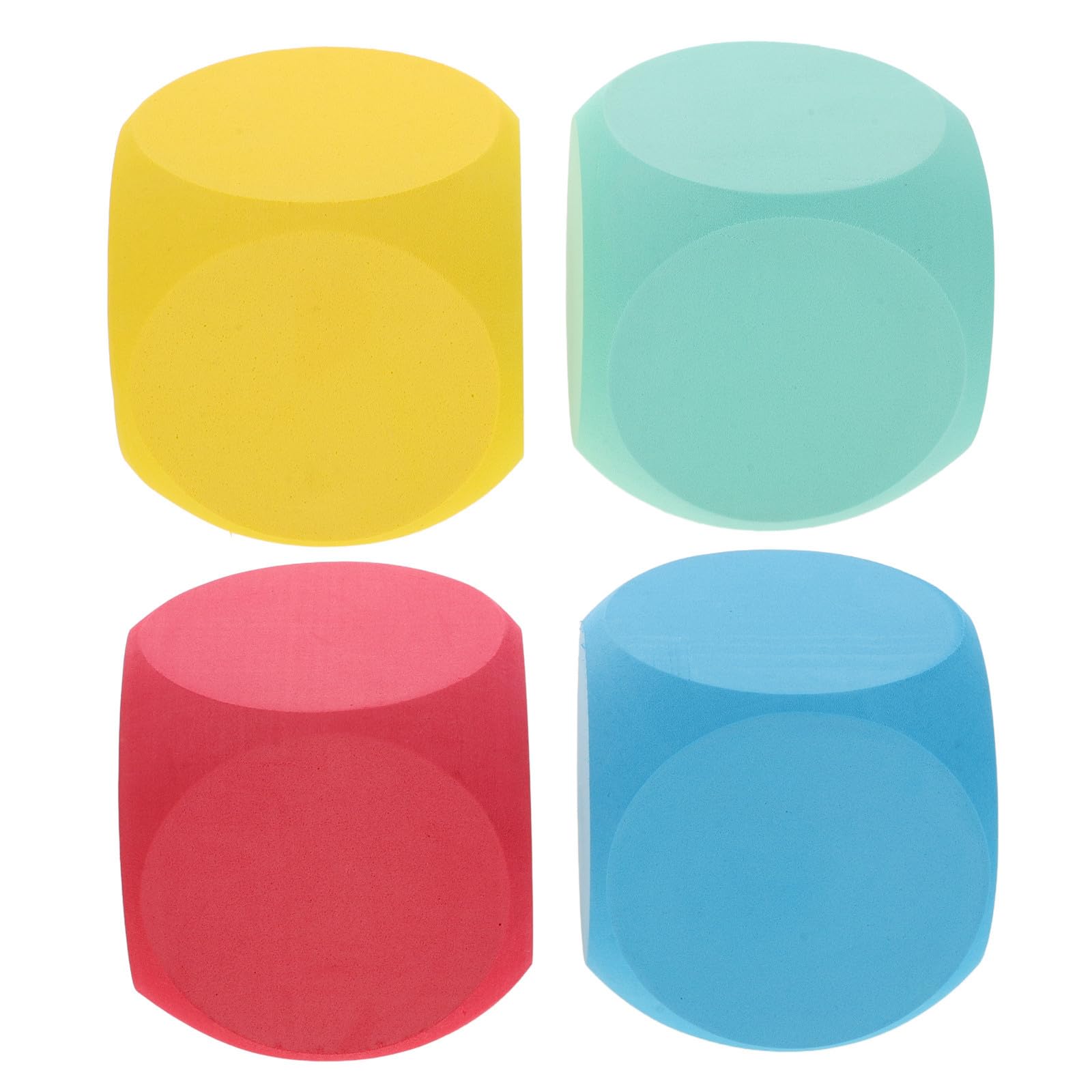 Dados de espuma para decoración de fiestas infantiles y juegos educativos en casa