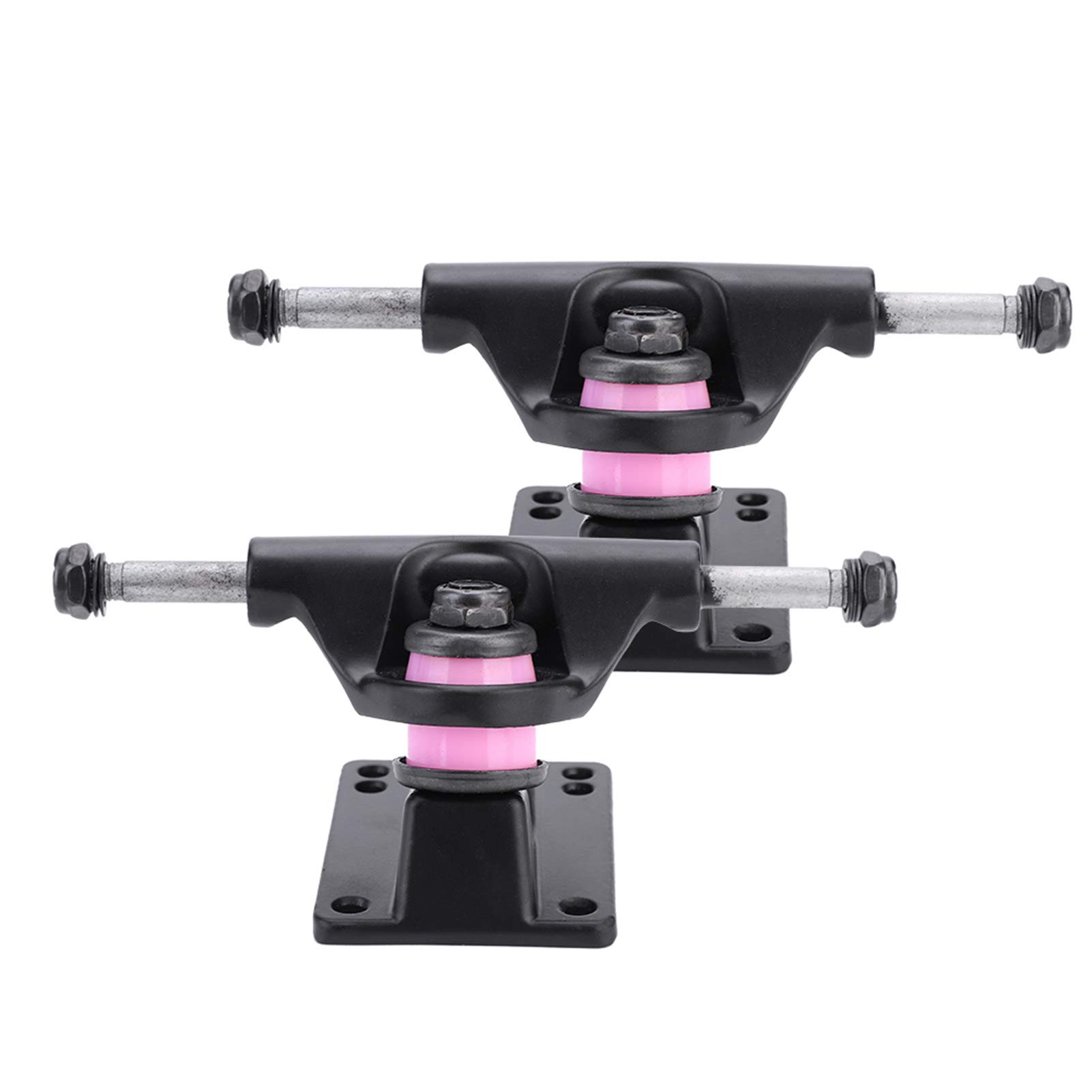 KIMISS 2 Piezas de Camiones de Monopatín, Ruedas ABEC Longboard Combo de Monopatín de 3,0 Pulgadas Camiones de 3,25 Pulgadas 3,8, Camiones de Trueno, 2 Accesorios de Monopatín (Color