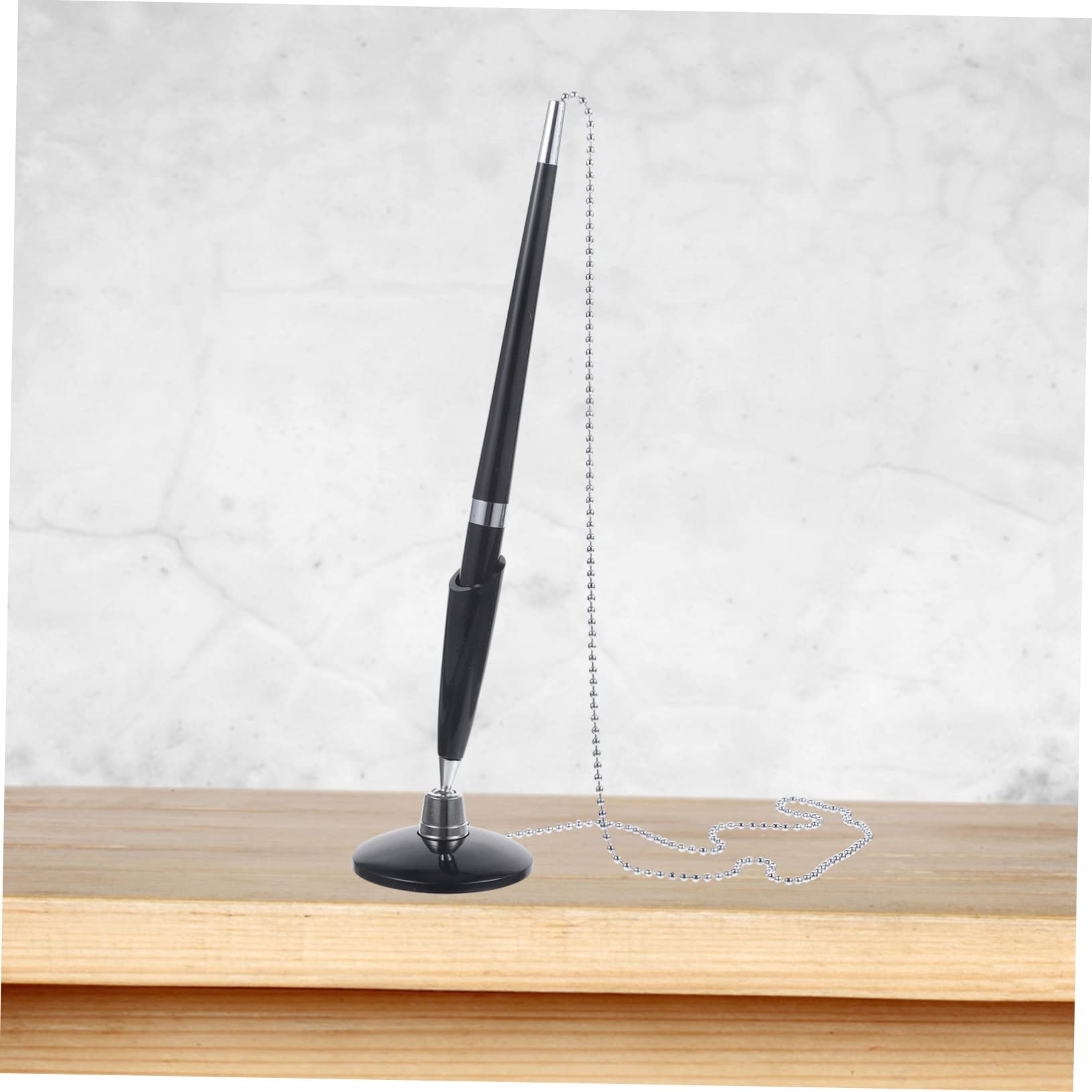 4pièces De Bureau Avec Chaîne à Bille Pour Hôtels Et Accessoire De Bureau Pratique