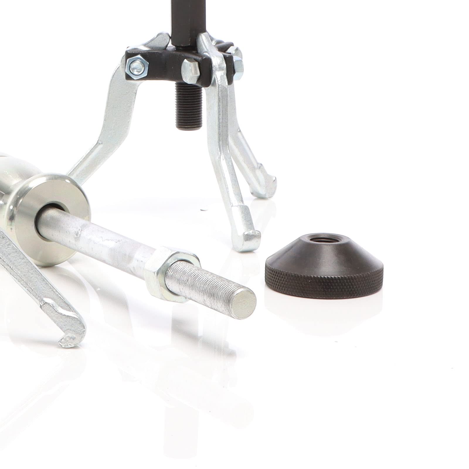 XPOtool Set 5 Pezzi estrattori a 3 Bracci per Cuscinetti Interni ed Esterni con Martello Scorrevole