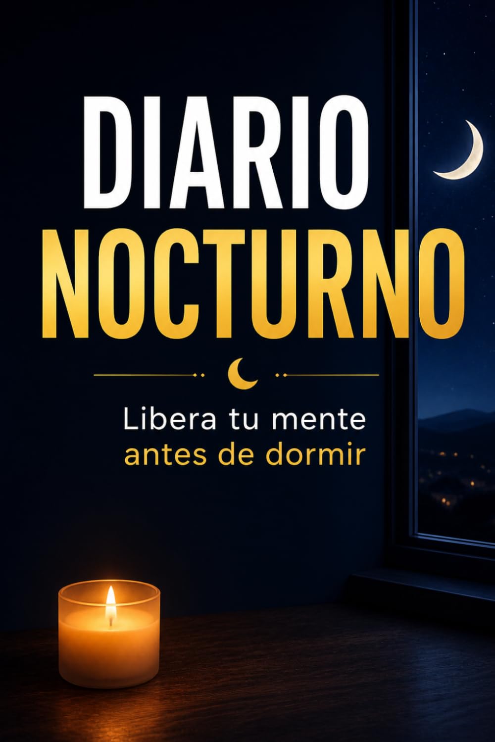 Diario nocturno: Libera tu mente y Deja de pensar tanto