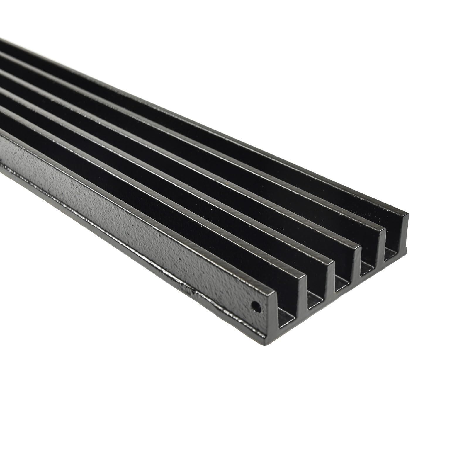 S-lon Entwässerungsrinne Set 5 Meter – Verzinkt, Klasse B125, Für Terrasse & Einfahrt (max. 2000 Kg)